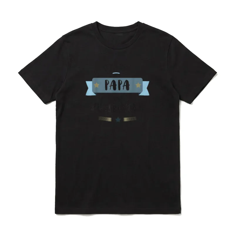 Stolzer Papa von Zwillingen Spruch T-Shirt – Klassisches T-Shirt in Schwarz