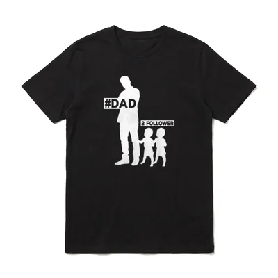 Zwillinge Zwillingspapa Vater Papa T-Shirt – Klassisches T-Shirt in Schwarz