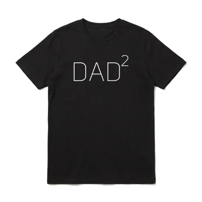Dad Hoch 2 Zwillinge T-Shirt – Klassisches T-Shirt in Schwarz