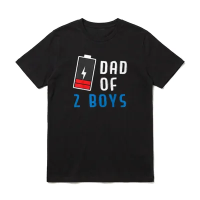 Mens Funny Dad of T-Shirt – Klassisches T-Shirt in Schwarz