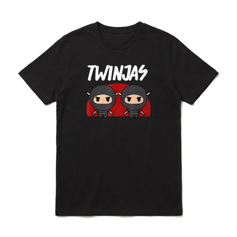 Zwillingspapa Zwillinge Vater Papi T-Shirt – Klassisches T-Shirt in Schwarz