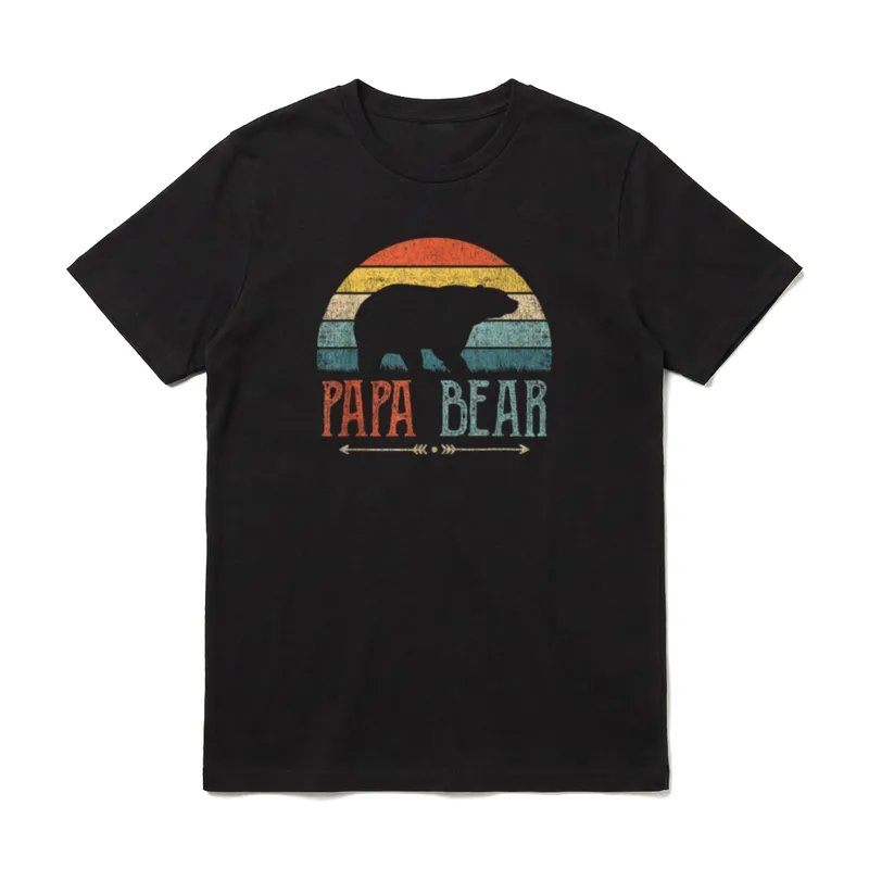 Niedliche Bär Familie passende T-Shirt – Klassisches T-Shirt in Schwarz