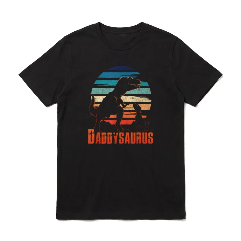 Cool Daddy Dinosaur T T-Shirt – Klassisches T-Shirt in Schwarz