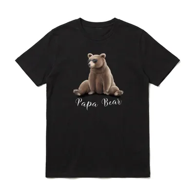 Grizzly Bär mit Sonnenbrille T-Shirt – Klassisches T-Shirt in Schwarz