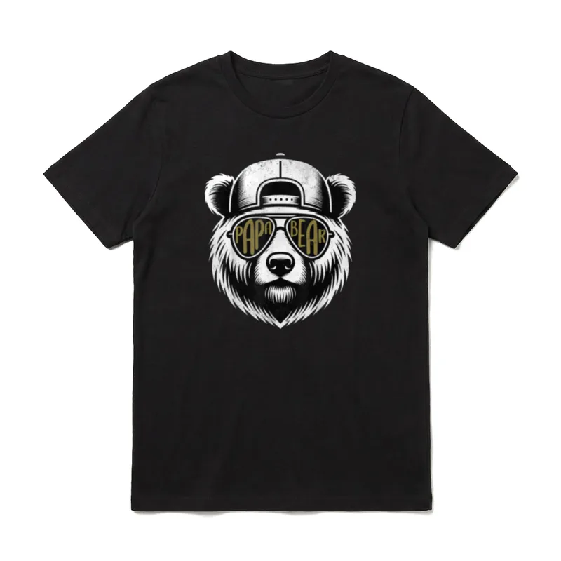 Papa Bär Das perfekte Vatertagsgeschenk T-Shirt – Klassisches T-Shirt in Schwarz