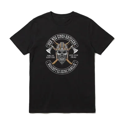 Der Weg eines Kriegers T-Shirt – Klassisches T-Shirt in Schwarz