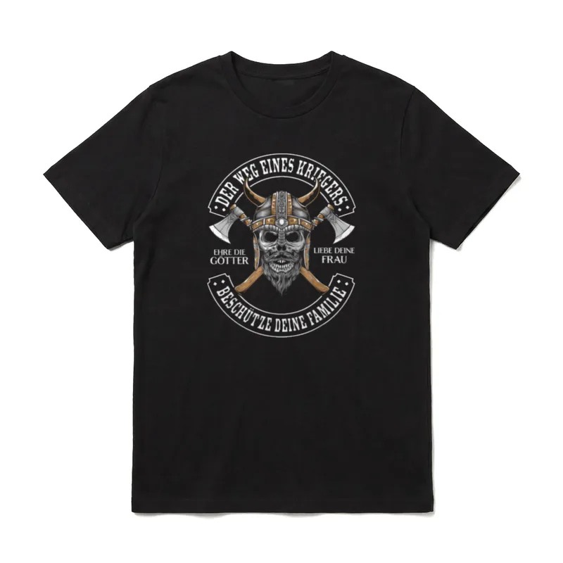 Der Weg eines Kriegers T-Shirt – Klassisches T-Shirt in Schwarz