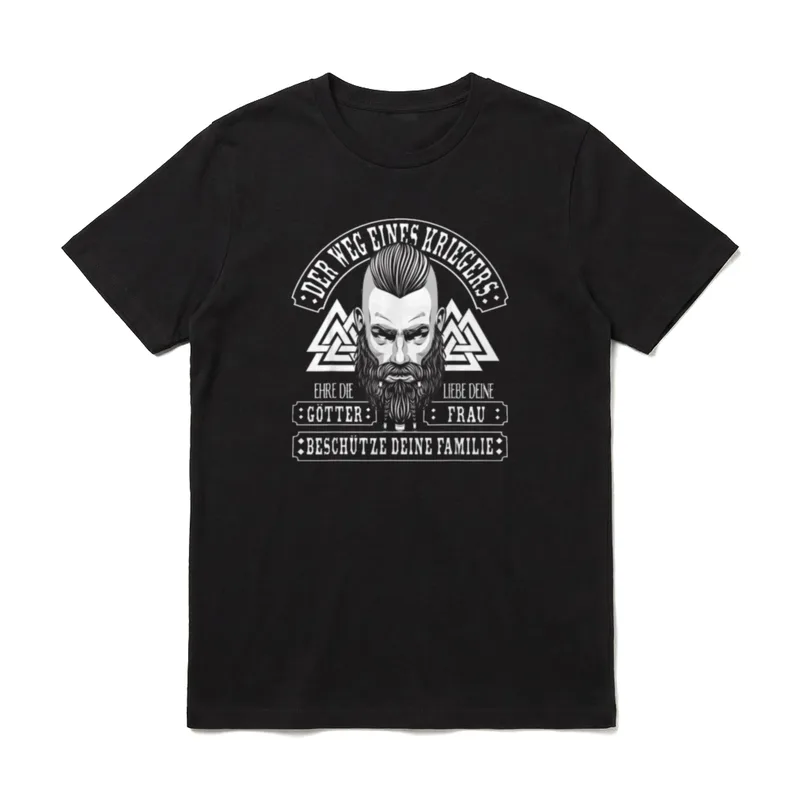 Der Weg eines Kriegers Männer T-Shirt – Klassisches T-Shirt in Schwarz