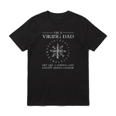 Ich bin ein Wikinger T-Shirt – Klassisches T-Shirt in Schwarz