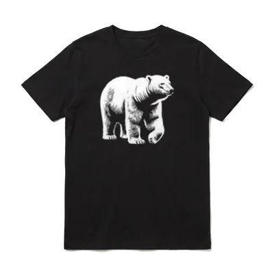 Eisbär Papa Mama Liebhaber T-Shirt – Klassisches T-Shirt in Schwarz
