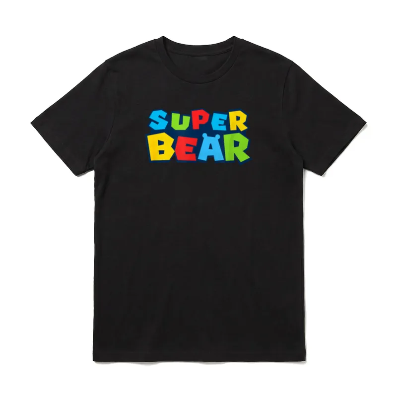 Gay Bear with Bear Pride T-Shirt – Klassisches T-Shirt in Schwarz