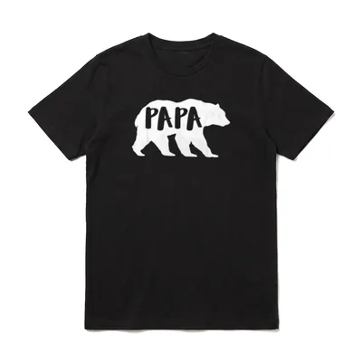 Vatertag Männer Lustiges Papa T-Shirt – Klassisches T-Shirt in Schwarz
