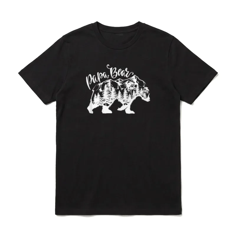 Papa Bear Best Father T-Shirt – Klassisches T-Shirt in Schwarz