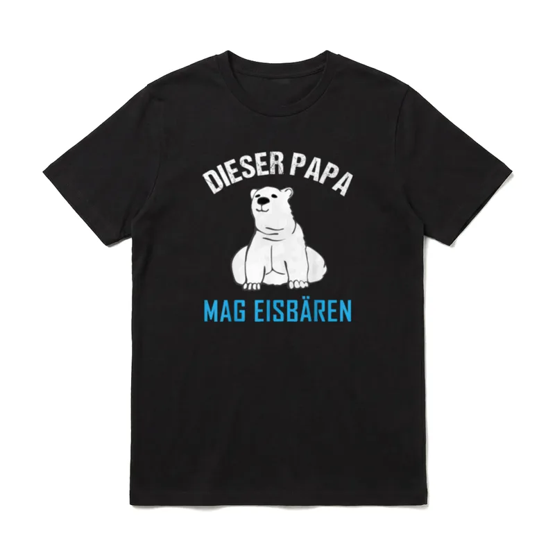Eisbär Polarbär Süßer Bär T-Shirt – Klassisches T-Shirt in Schwarz