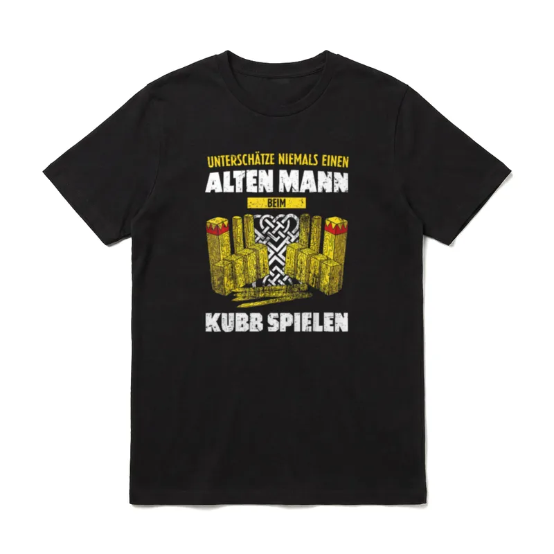 Wikingerschach Liebhaber Wikingerspiel Kubb T-Shirt – Klassisches T-Shirt in Schwarz