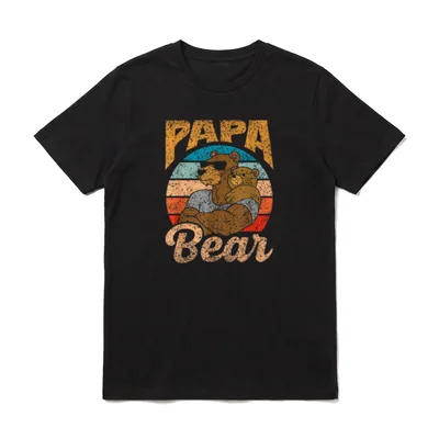 Papa Bär Bärenliebhaber Liebhaber Tier T-Shirt – Klassisches T-Shirt in Schwarz