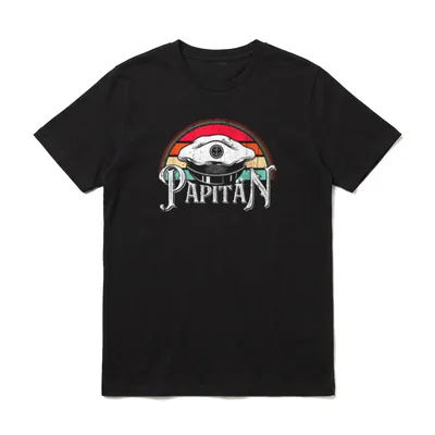 Papitän Papa und Kapitän T-Shirt – Klassisches T-Shirt in Schwarz