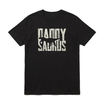 Funny Daddysaurus Rex Mens T-Shirt – Klassisches T-Shirt in Schwarz