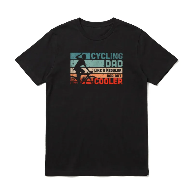 Cycling Dad cooles Papa T-Shirt – Klassisches T-Shirt in Schwarz