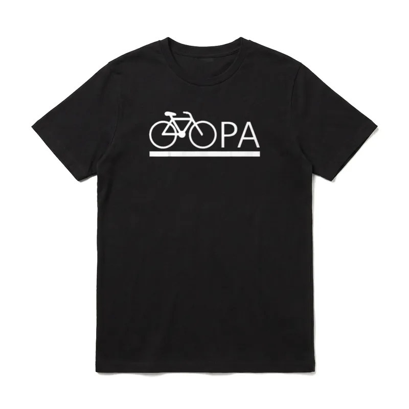 Coole Opa Fahrrad Hobby T-Shirt – Klassisches T-Shirt in Schwarz