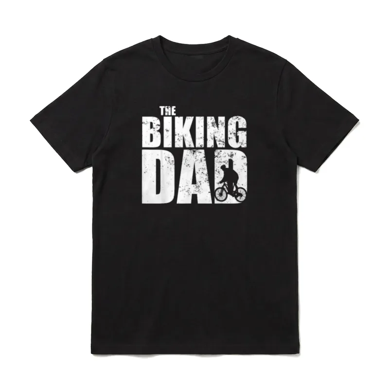 The Biking Dad Cooles T-Shirt – Klassisches T-Shirt in Schwarz