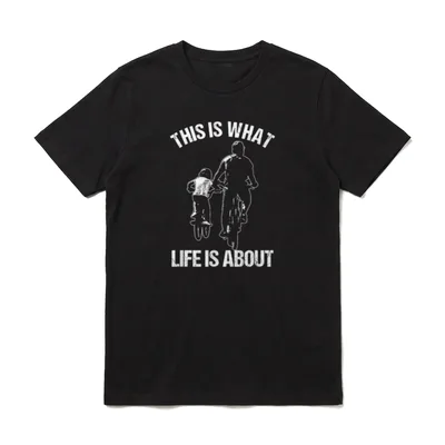 Mountainbike MTB Fahrrad Fahren T-Shirt – Klassisches T-Shirt in Schwarz