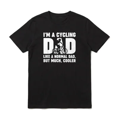 Fahrradgeschenke für Papa I'm T-Shirt – Klassisches T-Shirt in Schwarz