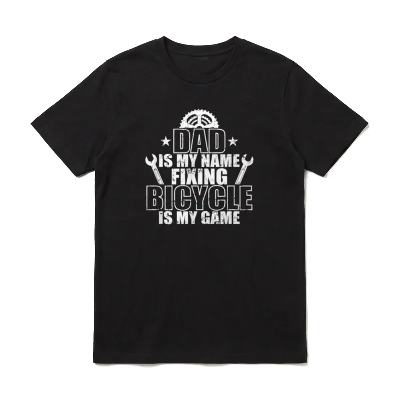 Papa ist mein Name T-Shirt – Klassisches T-Shirt in Schwarz