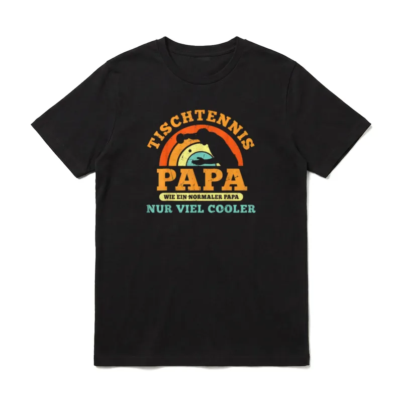Tischtennis Papa Nur Cooler T-Shirt – Klassisches T-Shirt in Schwarz