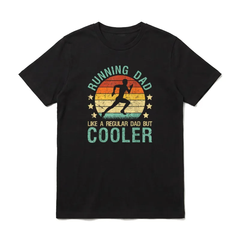 Running Dad Funny Marathon T-Shirt – Klassisches T-Shirt in Schwarz