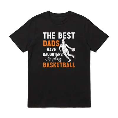 Vatertag Basketball Dad Game T-Shirt – Klassisches T-Shirt in Schwarz