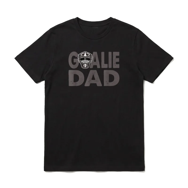 Eishockey Torwart Dad T-Shirt – Klassisches T-Shirt in Schwarz