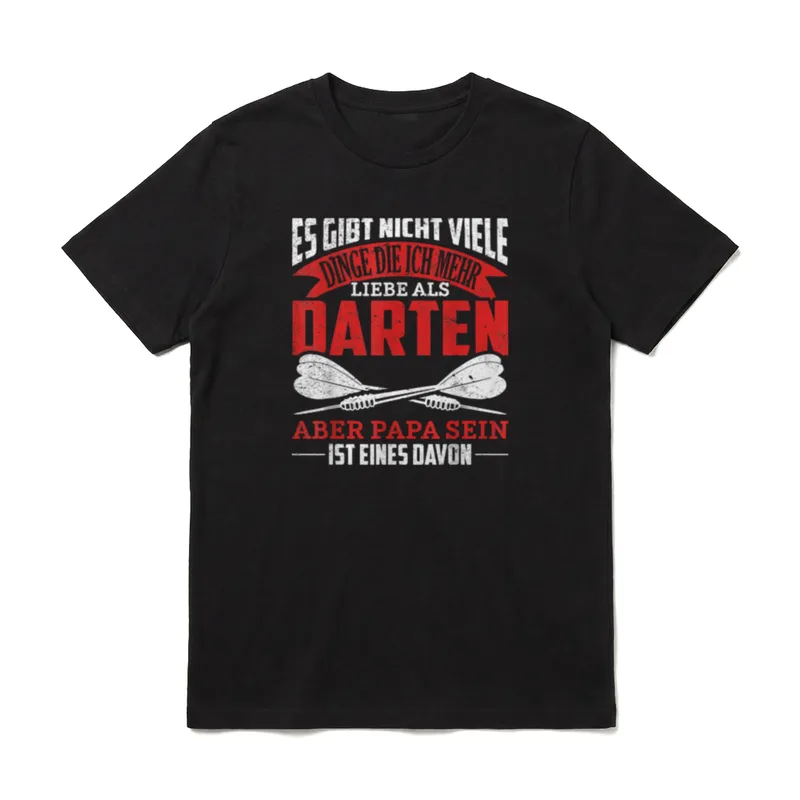 Darts Pfeile lustiger Spruch T-Shirt – Klassisches T-Shirt in Schwarz
