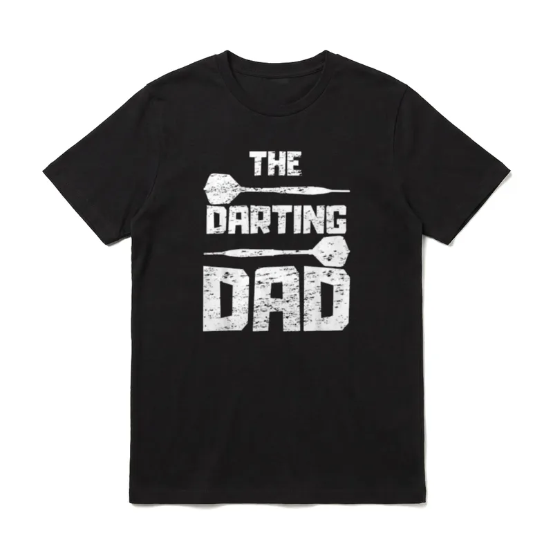 The darting Dad Vatertag T-Shirt – Klassisches T-Shirt in Schwarz