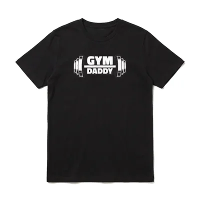 Gym Daddy Funny Fat T-Shirt – Klassisches T-Shirt in Schwarz