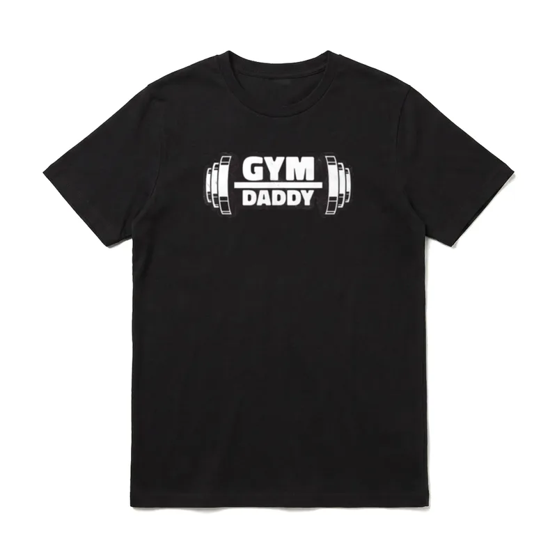 Gym Daddy Funny Fat T-Shirt – Klassisches T-Shirt in Schwarz
