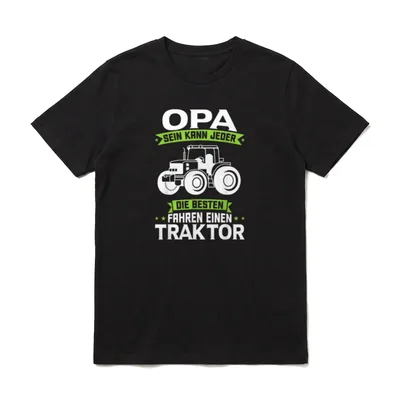 Landwirt T-Shirt Sprüche – Klassisches T-Shirt in Schwarz