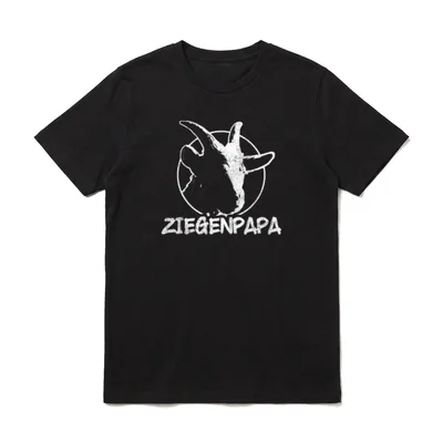 Ziegen Papa Flüsterer Ziege T-Shirt – Klassisches T-Shirt in Schwarz