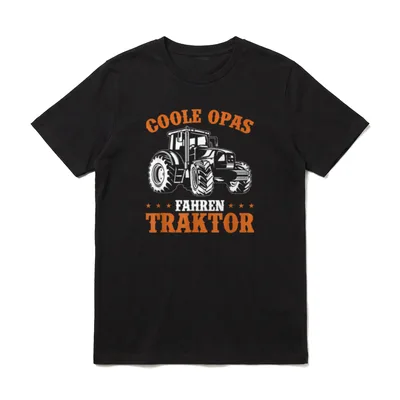 Traktoren Landwirt Farmer Coole T-Shirt – Klassisches T-Shirt in Schwarz