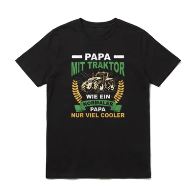 Landwirt Bauer Bauernhof Trecker T-Shirt – Klassisches T-Shirt in Schwarz