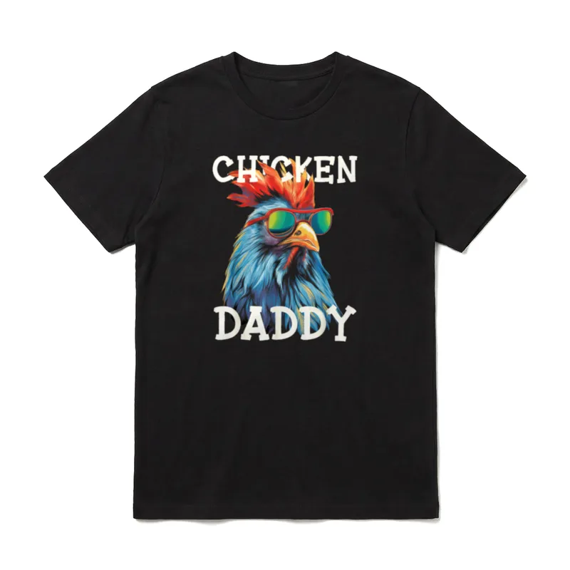 Chicken Daddy Landwirtschaft Landwirt T-Shirt – Klassisches T-Shirt in Schwarz