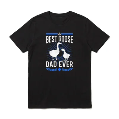 Gänse Papa Gans Gänsezüchter T-Shirt – Klassisches T-Shirt in Schwarz