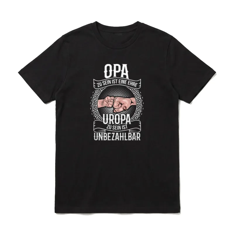 Opa zu sein ist T-Shirt – Klassisches T-Shirt in Schwarz