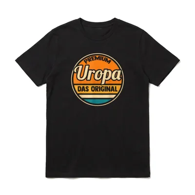 Urgroßvater Urenkel Uropa Schwarz T-Shirt – Klassisches T-Shirt in Schwarz