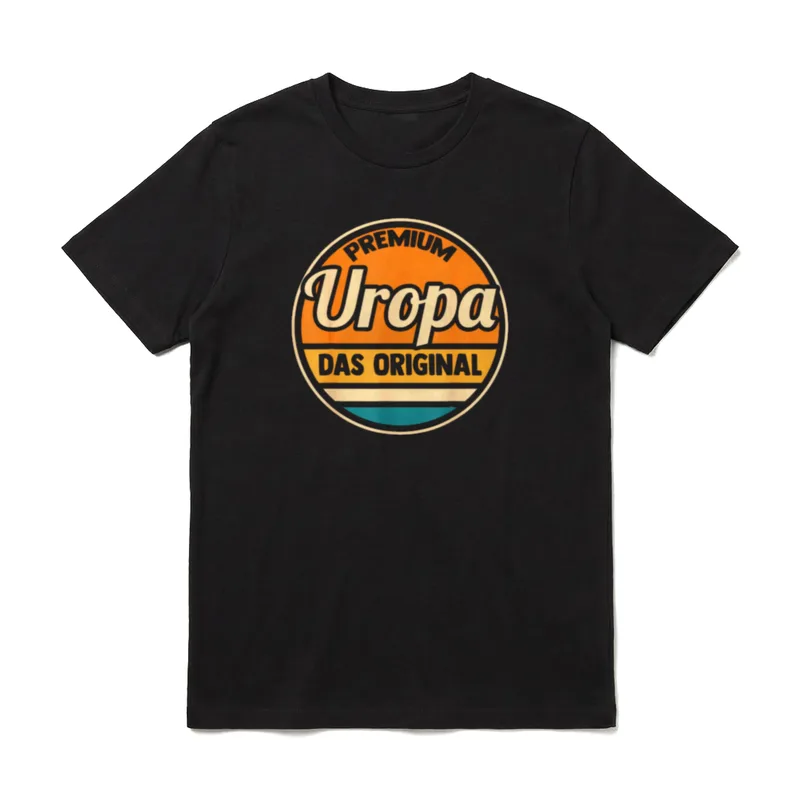 Urgroßvater Urenkel Uropa Schwarz T-Shirt – Klassisches T-Shirt in Schwarz