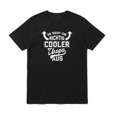 So Sieht Ein Richtig T-Shirt – Klassisches T-Shirt in Schwarz