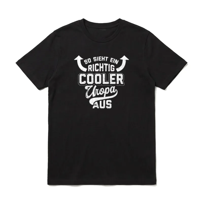 So Sieht Ein Richtig T-Shirt – Klassisches T-Shirt in Schwarz