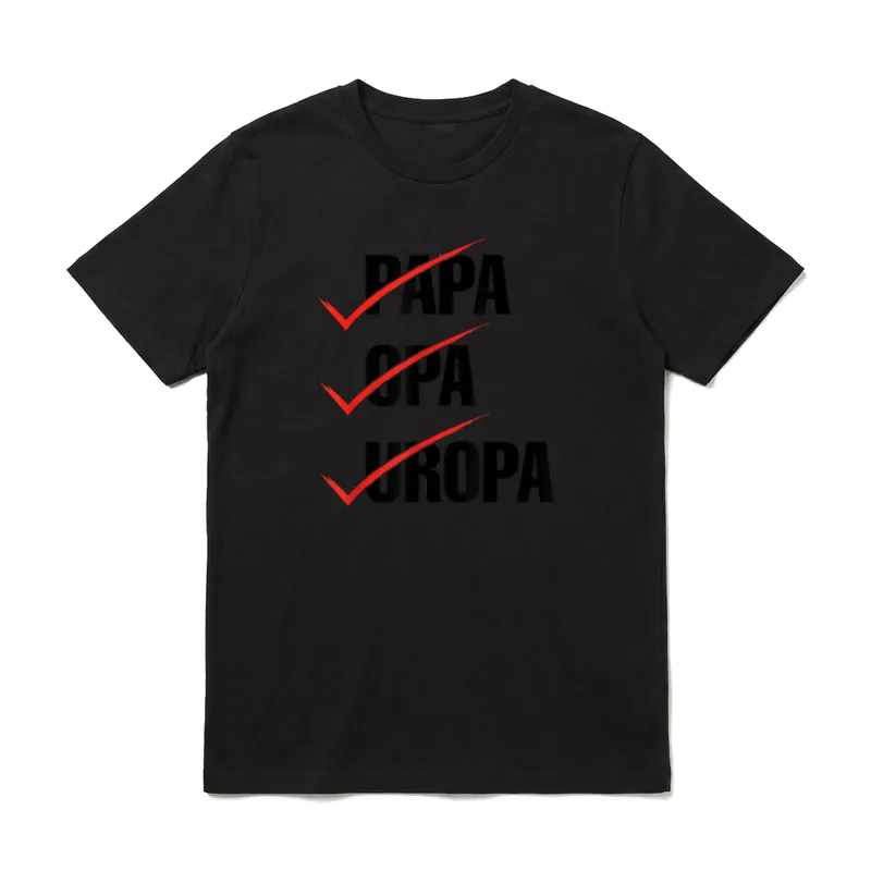 Uropa Spruch Urgroßvater T-Shirt – Klassisches T-Shirt in Schwarz
