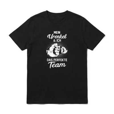 Uroma Uropa Urenkelkind Urenkel T-Shirt – Klassisches T-Shirt in Schwarz