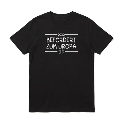 Uropa Befördert Zum Uropa T-Shirt – Klassisches T-Shirt in Schwarz